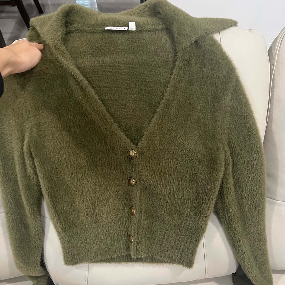 Cozy Furry Cardigan
